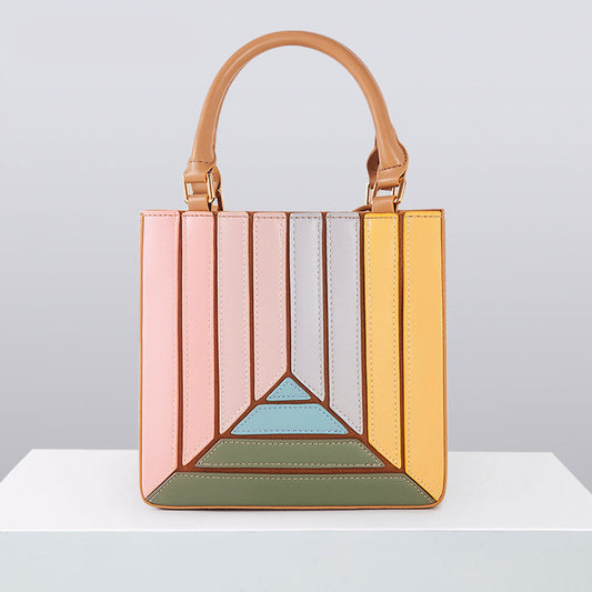 Elegant Color Block Shoulder Bag – Soulmate Style | same ANTHEM.