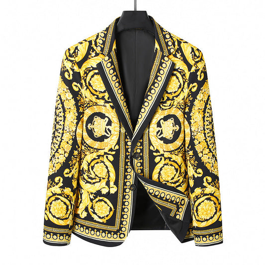 Elegant Men’s Embroidered Suit Jacket – Statement Tailoring for Weddings & Gatherings | same ANTHEM - Color / L