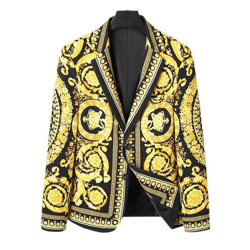 Elegant Men’s Embroidered Suit Jacket – Statement Tailoring for Weddings & Gatherings | same ANTHEM