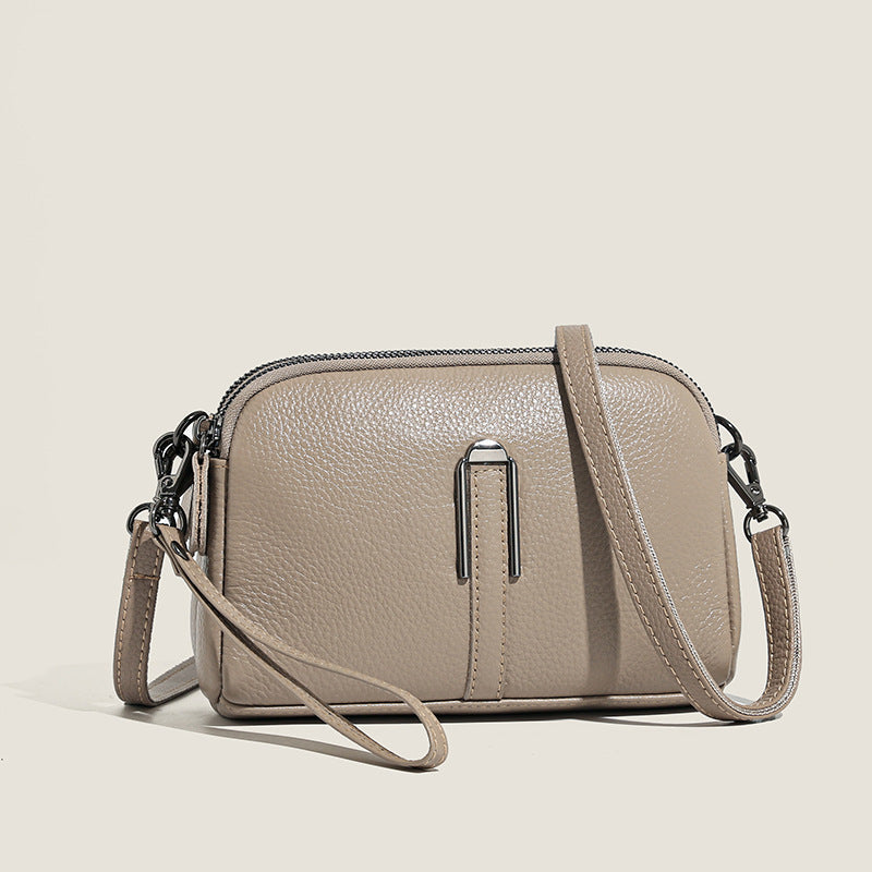 Elegant Shell-Inspired Bag – Poetic Soulmate Streetwear | same ANTHEM - Dark Khaki Cloth Color / 19x13x6cm