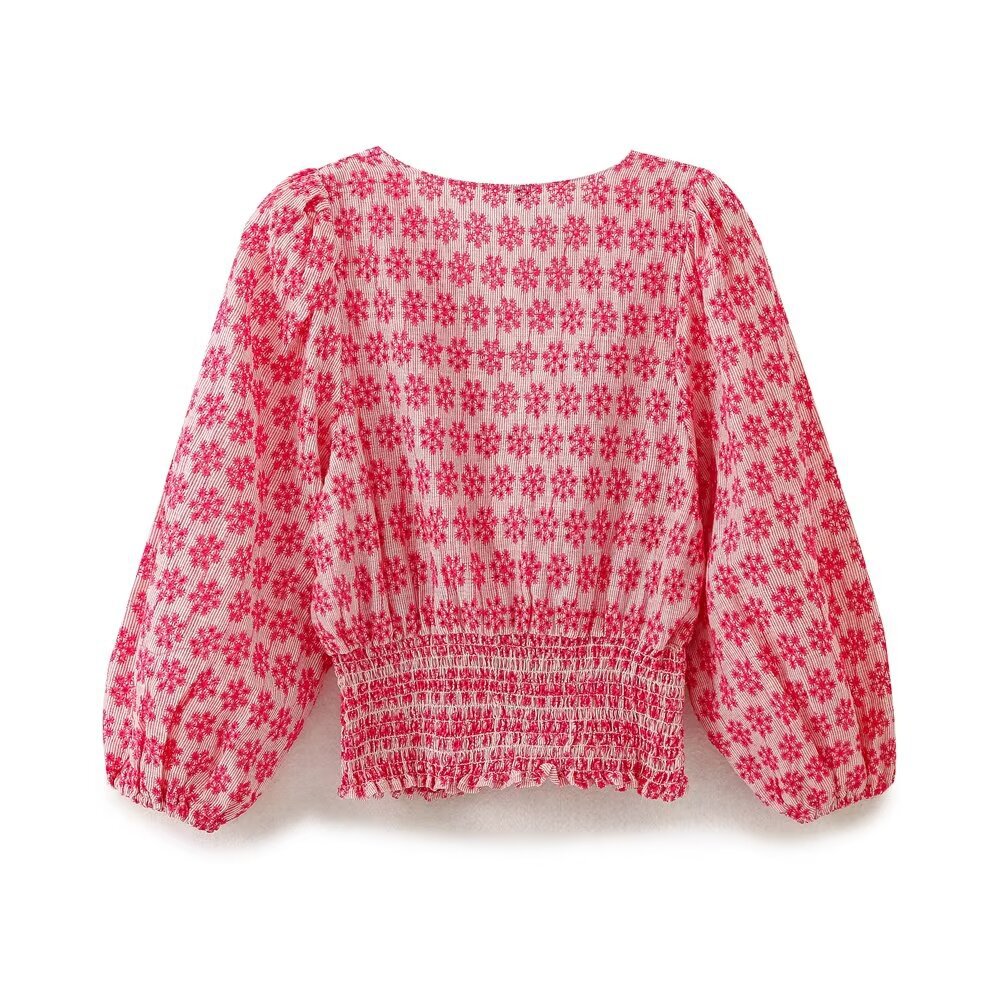 Embroidered Hollow-Out Short Top – Boho Chic & Dreamy | same ANTHEM