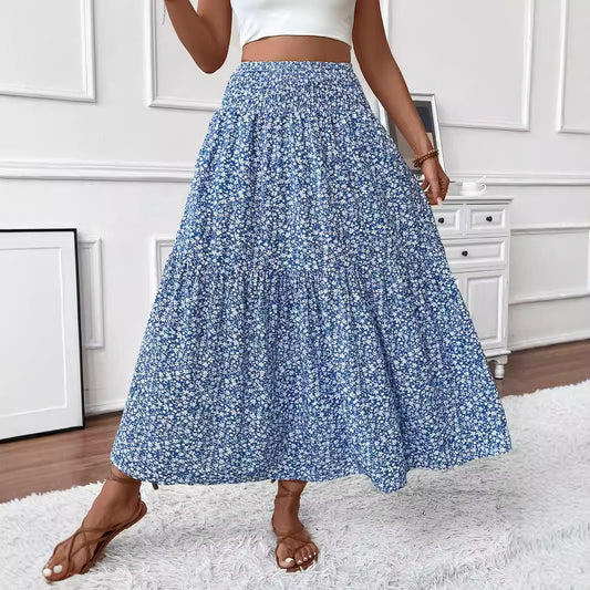 Floral Three-layer Long Patchwork Skirt – Made for Lovers & Friends | Wear Your Style Sing the Same Anthem