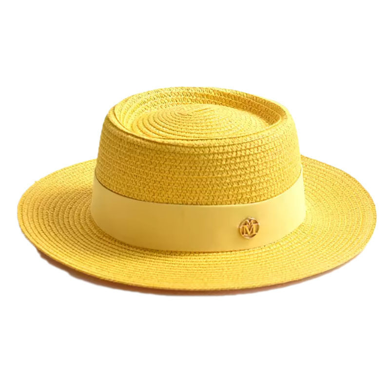 Foldable Beach Sun Hat – Accessory | same ANTHEM - Yellow / M