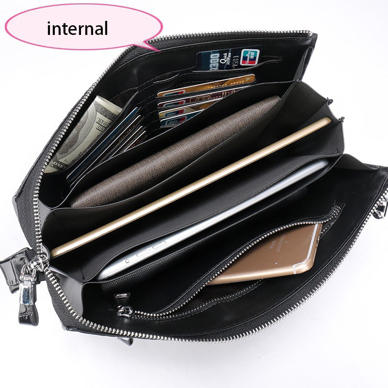 Genuine Leather Underarm Bag | same ANTHEM.