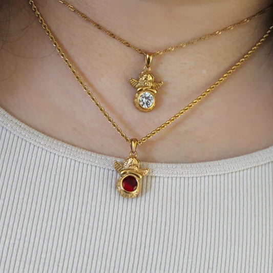 Guardian Angel Necklace | Boho Chic Lovers Pendant | same ANTHEM