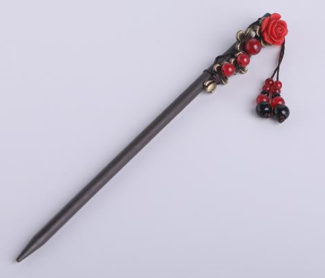 Handmade Vintage Wood Hair Stick for Women | same ANTHEM. - P model