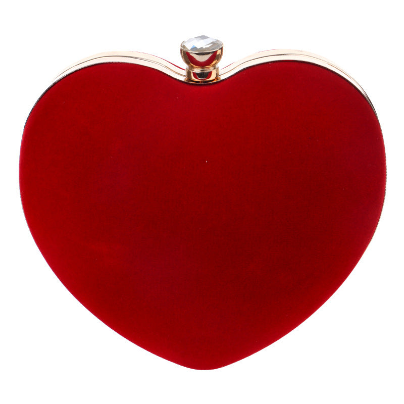 Heart-Shaped Cosmetic & Evening Bag – Chic Streetwear Clutch | same ANTHEM