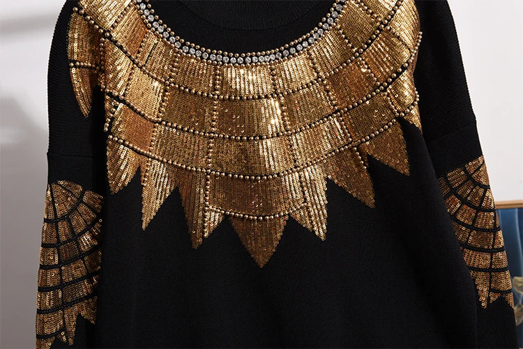 High-End Embroidered Diamond Drill 2-Piece Set | Affordable Luxury Women’s Fashion | same ANTHEM