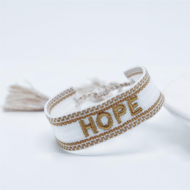 HOPE Woven Bracelet | same ANTHEM. For Lovers Twins & Soulmates