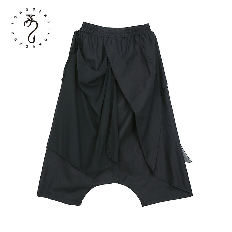 Irregular Harem Pants – Soulmate Streetwear for Women | same ANTHEM - Khaki / One Size