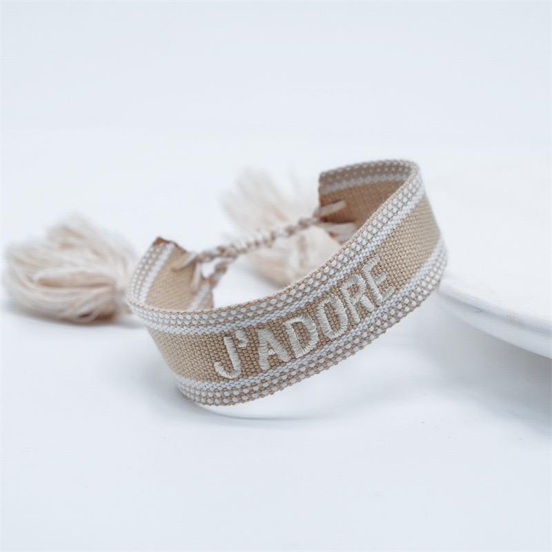 J’ADORE Woven Bracelet | same ANTHEM. – Handmade Reminder for the Heart