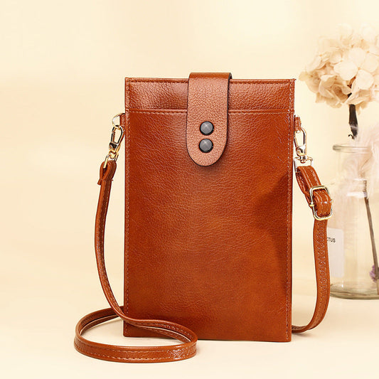 Japanese Mini Messenger Bag – Chic Casualstyle Tote | same ANTHEM - Brown