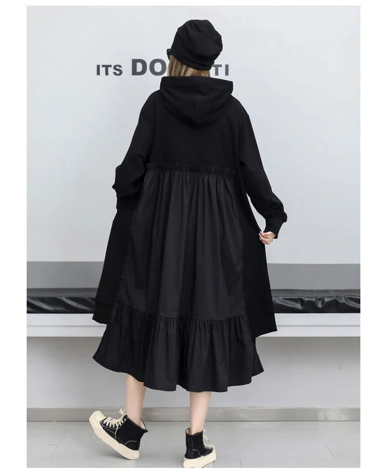 Japanese Style Patchwork Dress – Soulmate Streetwear | same ANTHEM - black / One Size