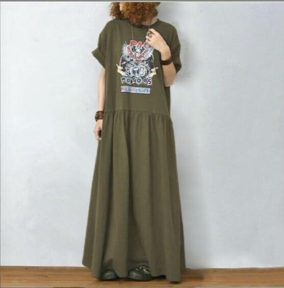 Japanese Style Printed Shirt Dress – Casual Cool for Soulmates | Same ANTHEM - Green / Free Size