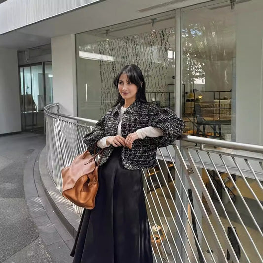 Japanese Vintage Wool Coat | Coarse Flower Style | soulmate wear | same ANTHEM