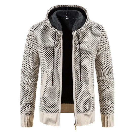 Knit Fleece Hooded Coat – Soft Soul Streetwear | same ANTHEM.