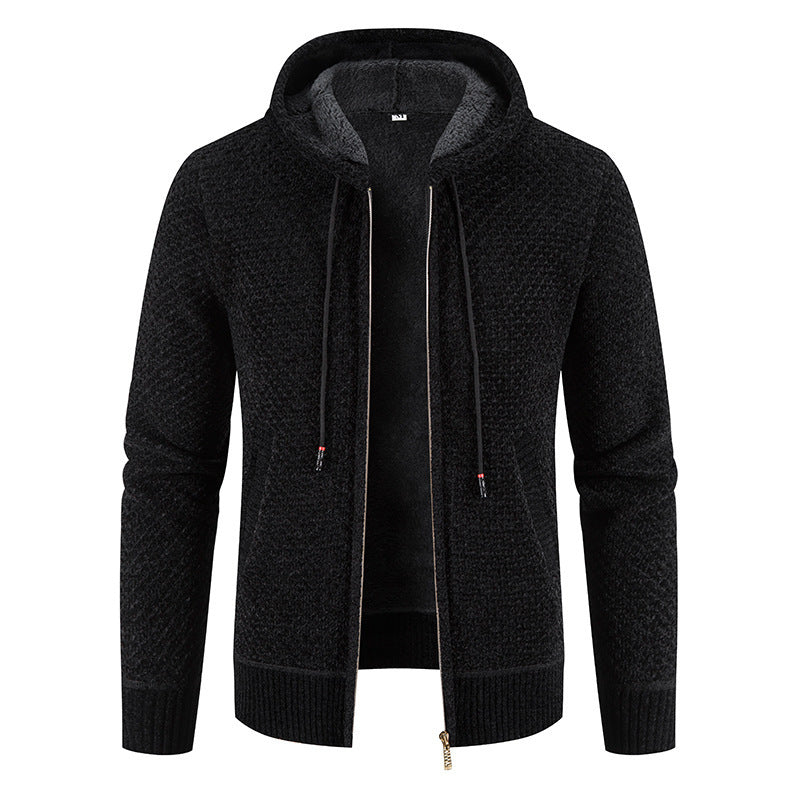 Knit Fleece Hooded Coat – Soft Soul Streetwear | same ANTHEM.
