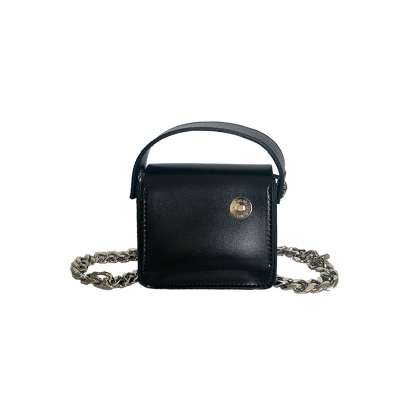 Korean Mini Chain Black Bag | same ANTHEM. - Black
