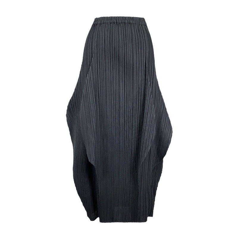 Korean Style Black Pleated Skirt – same ANTHEM. Soulmate Streetwear for Women - black / one size