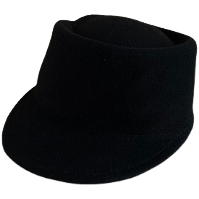 Korean Wool Fedora Hat – Soulmate Streetwear Essential | same ANTHEM. - Black