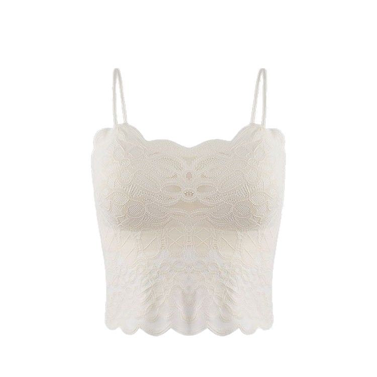 Lace Spaghetti Strap Vest – same ANTHEM. Soulmate Streetwear for Lovers