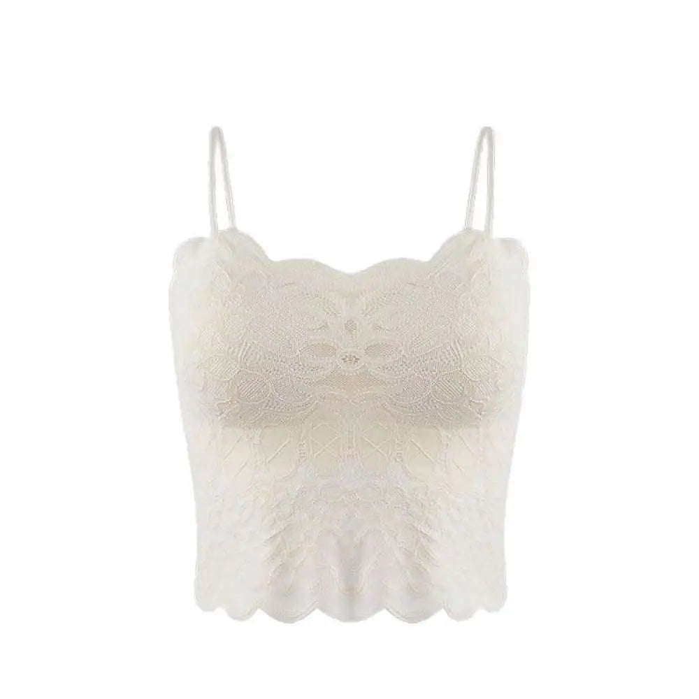 Lace Spaghetti Strap Vest – same ANTHEM. Soulmate Streetwear for Lovers