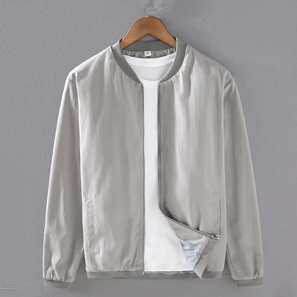 Lightweight Men’s Autumn Jacket – Timeless Outerwear | same ANTHEM - Light Gray / 2XL - Jacket