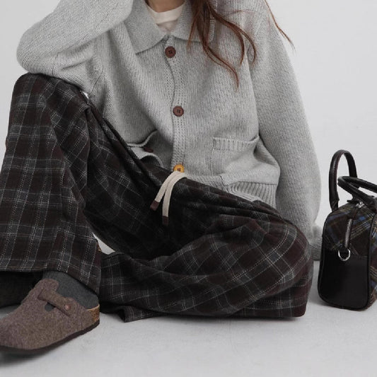 Loose Casual Japanese Retro Lapel Cardigan Coat for Soulmates & Lovers | same ANTHEM - Top