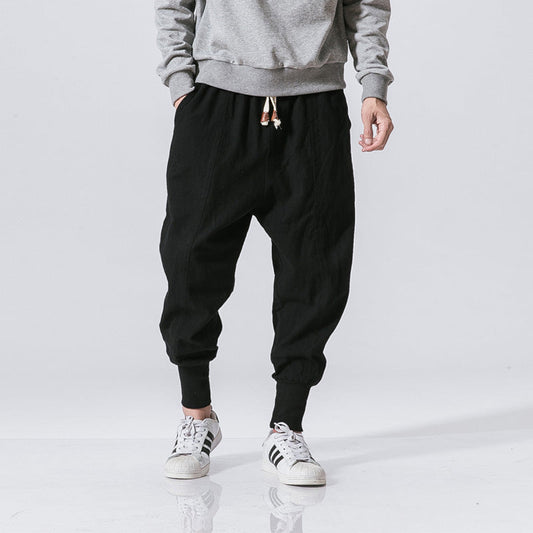 Loose Chinese Streetwear Pants – Everyday Style for Soulmates | same ANTHEM - black / M