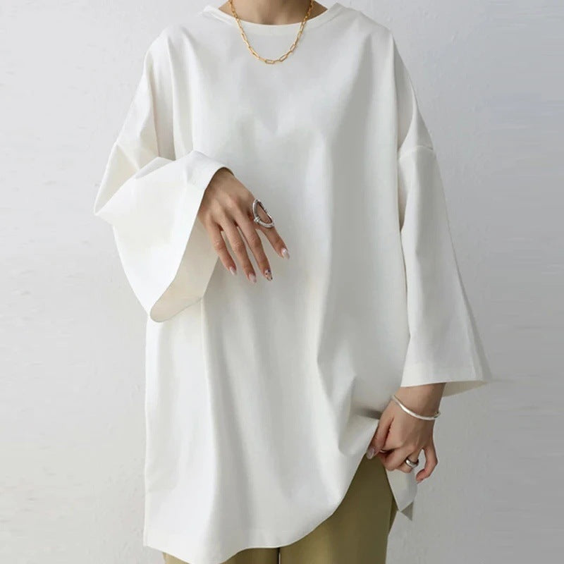 Loose Crew Neck Top – Made for Lovers & Chosen Family | same ANTHEM - White / 2XL