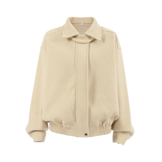 Loose Versatile Jacket for Soulmates – same ANTHEM. - Khaki / S