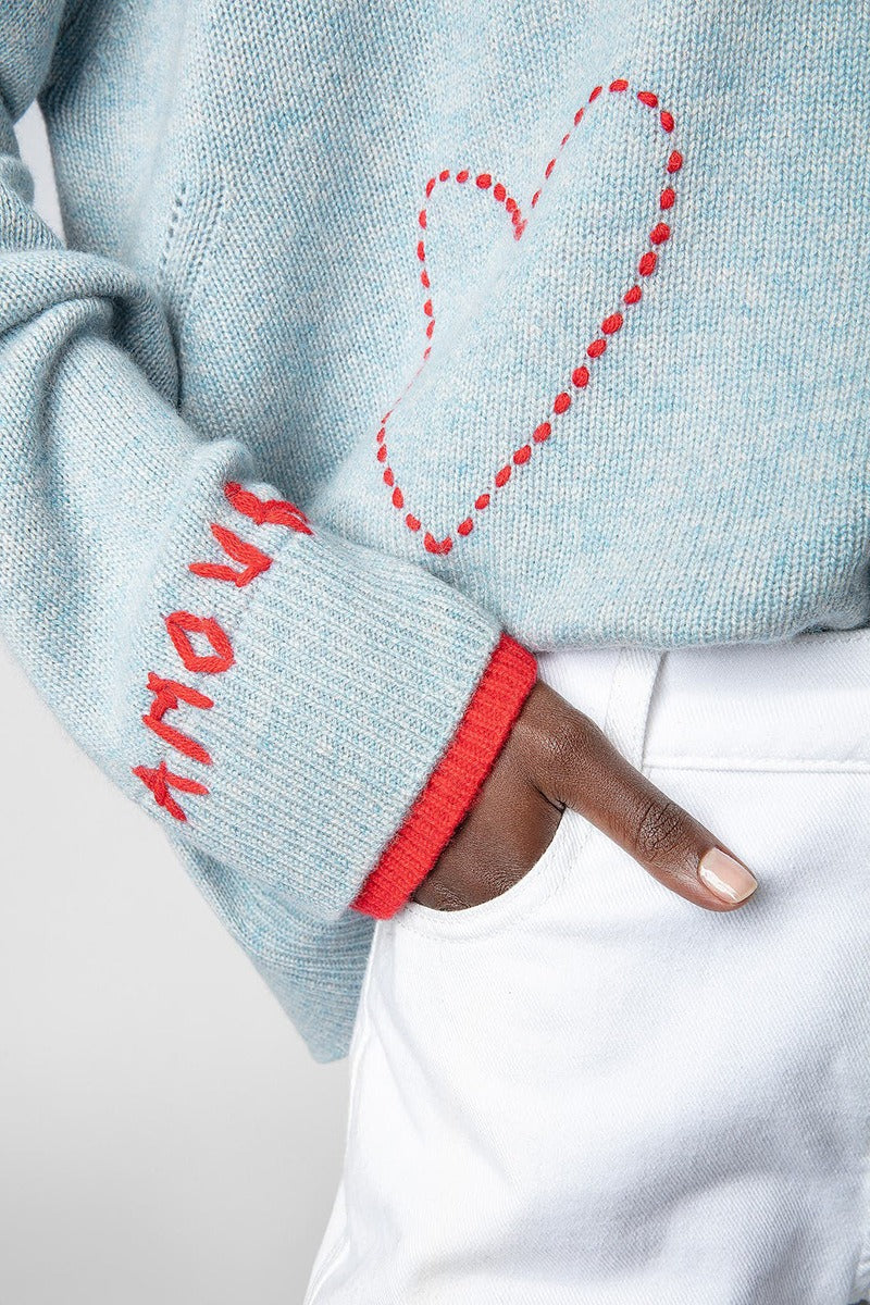 Love Letter Cashmere Sweater – same ANTHEM | Handmade for Soulmates & Lovers