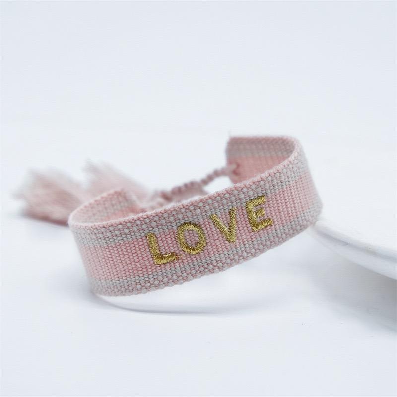 LOVE Woven Bracelet | same ANTHEM. – Handmade Reminder for the Heart