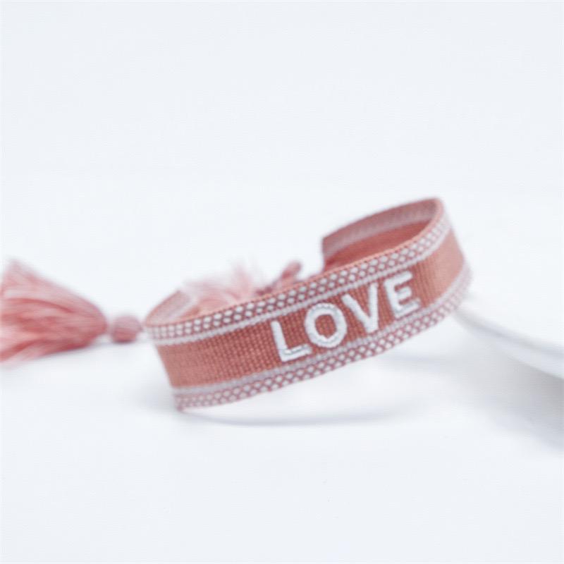 LOVE Woven Bracelet | same ANTHEM. – Handmade Reminder for the Heart