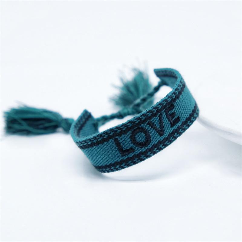 LOVE Woven Bracelet | same ANTHEM. – Handmade Reminder for the Heart