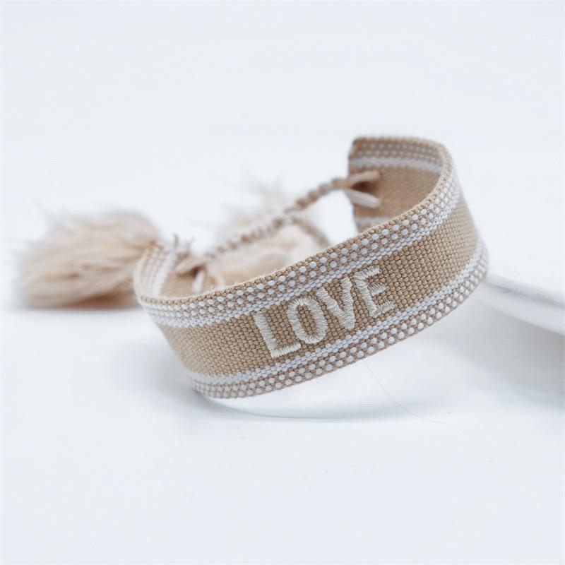 LOVE Woven Bracelet | same ANTHEM. – Handmade Reminder for the Heart