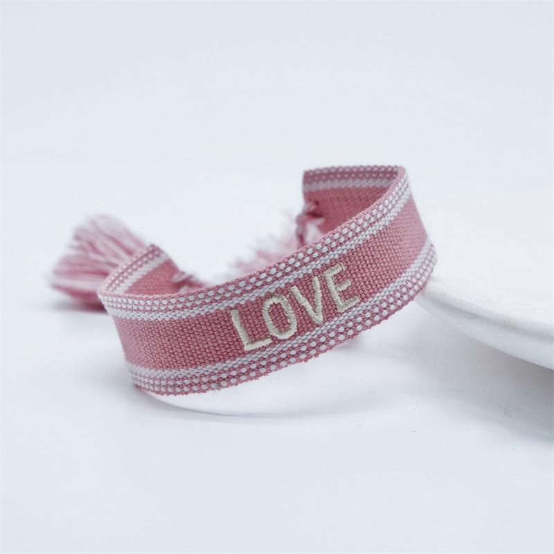 LOVE Woven Bracelet | same ANTHEM. – Handmade Reminder for the Heart
