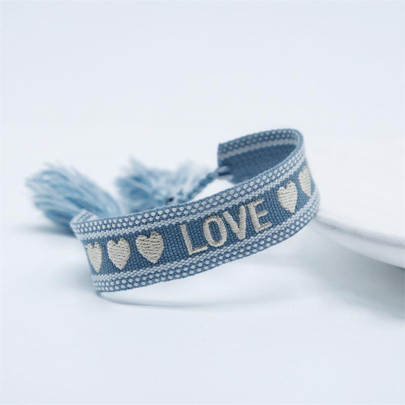 LOVE Woven Bracelet | same ANTHEM. – Handmade Reminder for the Heart