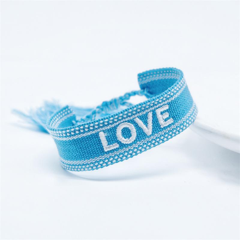 LOVE Woven Bracelet | same ANTHEM. – Handmade Reminder for the Heart