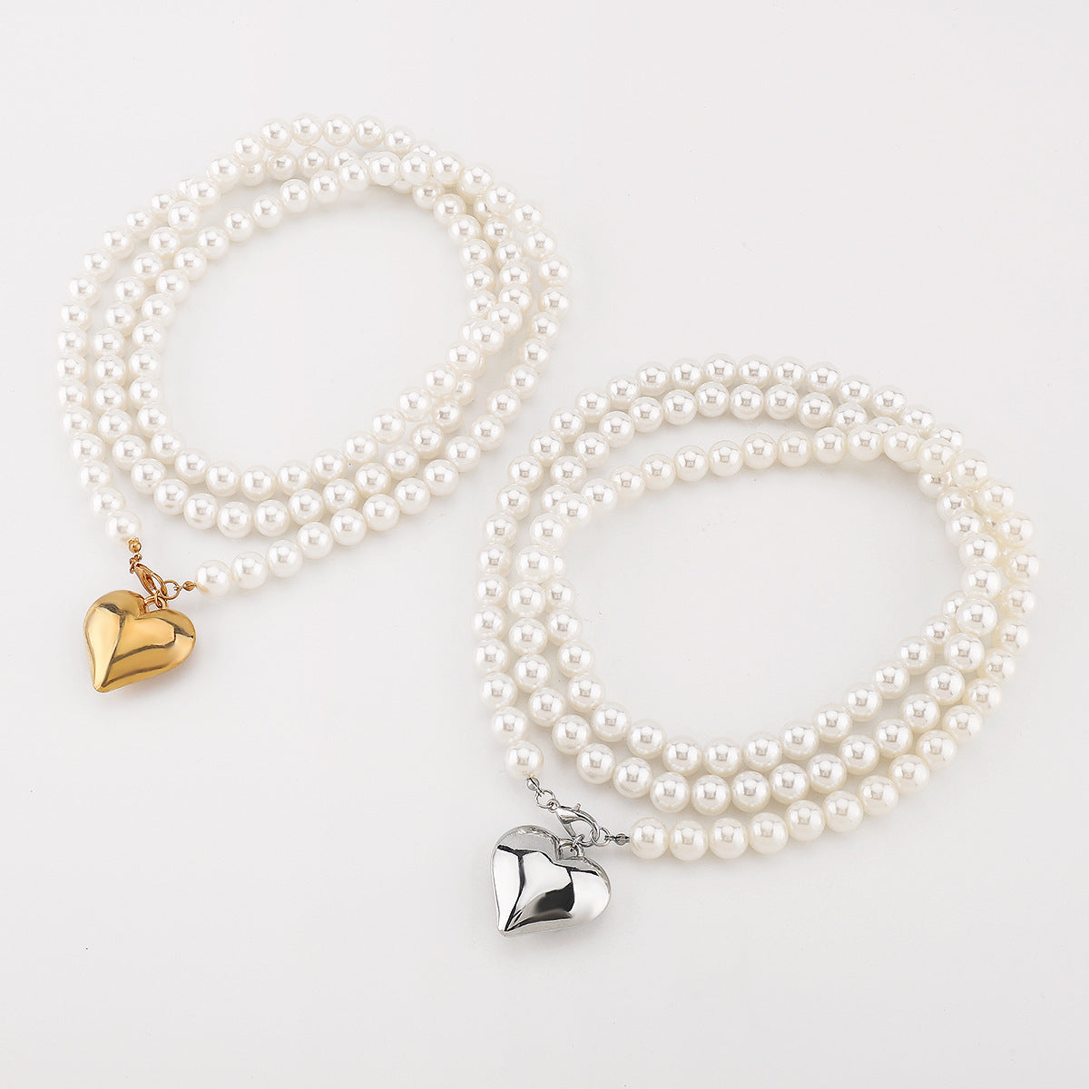 Luxury Heart Pearl Necklace | Boho Chic Soulmate Jewellery | same ANTHEM