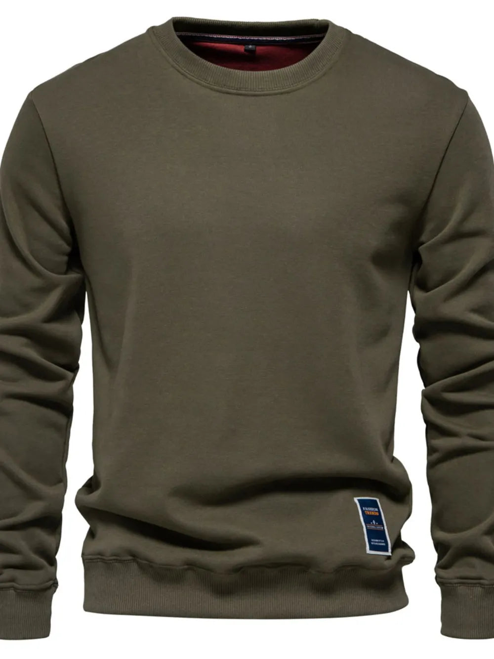 Made for Lovers – Men’s Round Neck Streetwear Sweatshirt | same ANTHEM - Army Green / XL