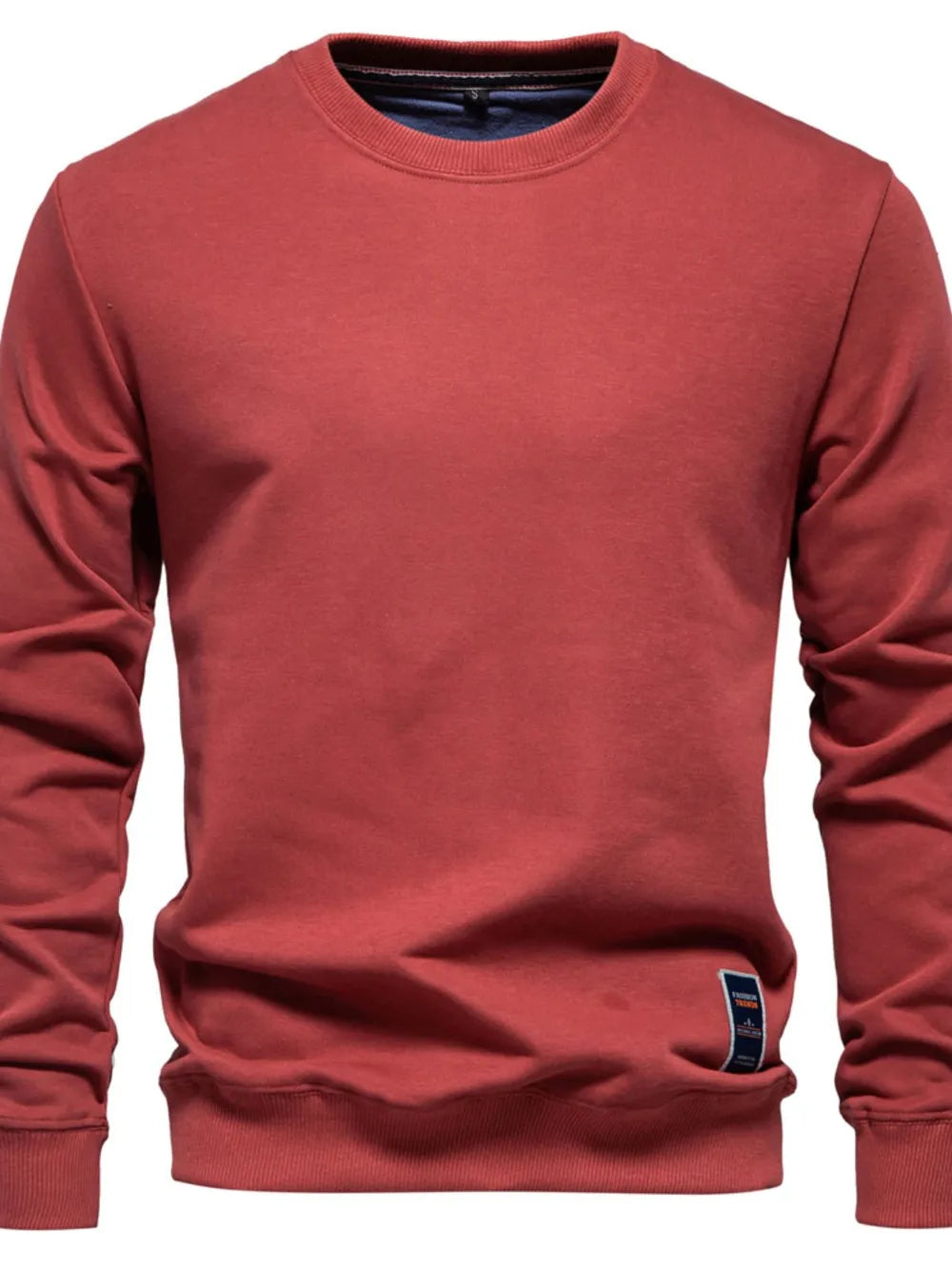 Made for Lovers – Men’s Round Neck Streetwear Sweatshirt | same ANTHEM - Deep Red / 2XL