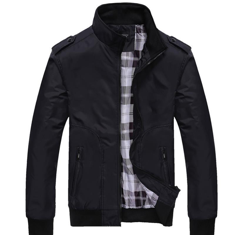 Men’s Autumn Street Jacket – Classic Casual & Made for Soulmates | same ANTHEM - Black / 3XL