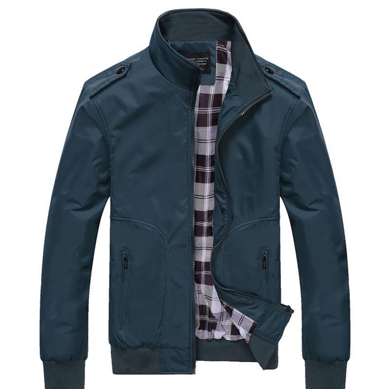 Men’s Autumn Street Jacket – Classic Casual & Made for Soulmates | same ANTHEM - Dark green / 3XL