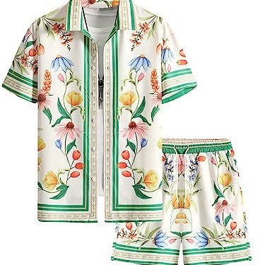 Men’s Boho Summer Suit – Free Spirit Tailored Set | same ANTHEM