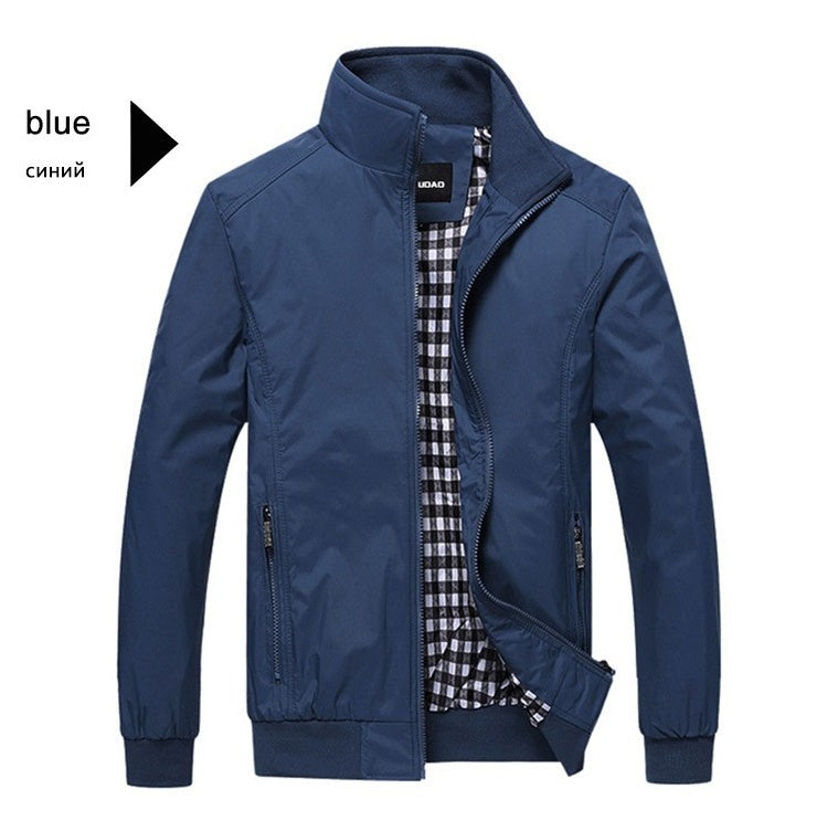 Men’s Casual Street Jacket – Classic Young & Effortless | same ANTHEM - Blue / 3XL
