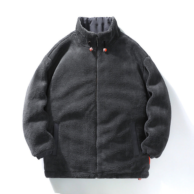 Men’s Cotton Padded Coat | Thickened Warm Winter Coat | same ANTHEM. - Dark Gray / L