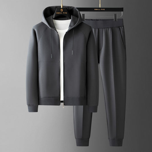 Men’s Light Luxury Cardigan Sweater Set – Chic Two-Piece Streetwear | same ANTHEM