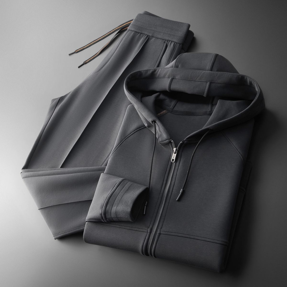 Men’s Light Luxury Cardigan Sweater Set – Chic Two-Piece Streetwear | same ANTHEM