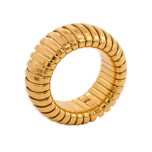 Men’s Spiral Ring – Waterproof Stainless Steel Soulmate Jewellery | same ANTHEM
